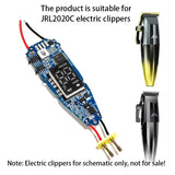 For JRL 2020C 2020T Hair Clipper Trimmer Original PCB Motherboard Battery Kit 20C 20T Replacement Accessories for Grooming Tools