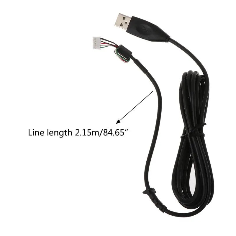 Durable Nylon Braided Line Mouse Cable Replacement Wire For Logitech G502/G402 Mouse