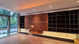Modern Tv Stand Furniture for Living Room Decorative Led Flame Water Steam Fireplace Embedded Wood Electric Fireplace