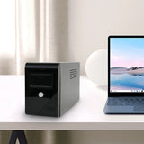 1000VA/600W 120V UPS Power Supply Battery Standby Power with 3 Outlets and LCD Display Surge Protector for Home and Office