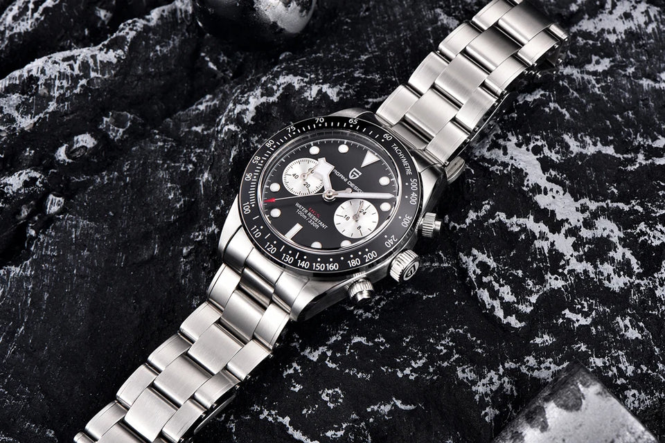2026 New PAGANI DESIGN Panda Men's Watches Luxury Quartz Chronograph Waterproof AR Sapphire Mirror Sports Watch For Men Luminous