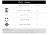 XILETU COBONE Dual-sided Magnetic Phone Stand|Slim Foldable Magsafe 1/4" Mount for iPhone 17-13 Vlog Travel Selfie Live Tripod