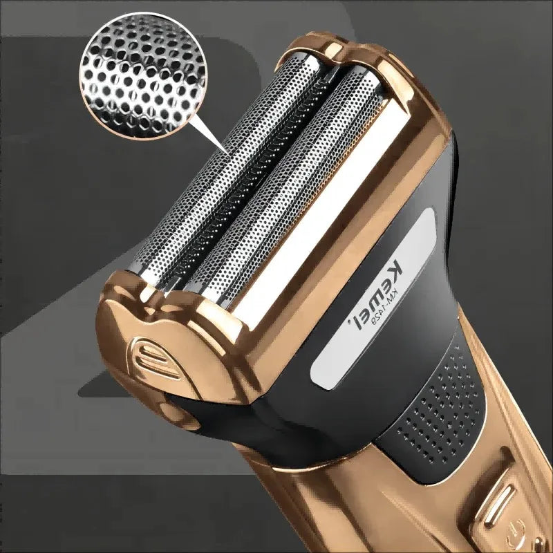 Kemei KM-1429 3 in 1 Electric Beard Shaver Professional Nose Trimmer Detachable Blade Mens Multifunctional Hair Cutting Machine