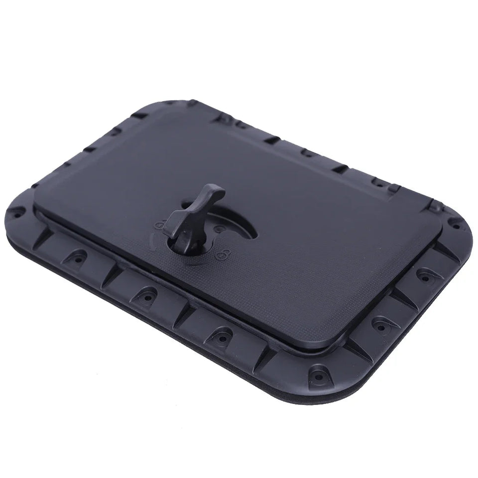Marine Deck Square Hatch And Red Waterproof Bag For Boat Kayak Canoe Boat Parts Accessories Drifting Water Sports