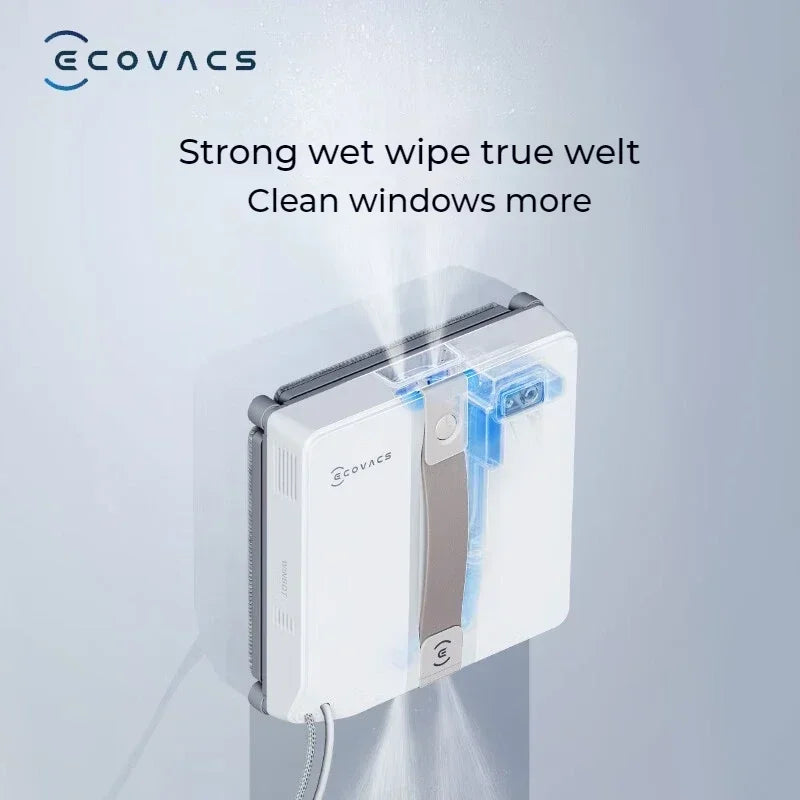 New Original ECOVACS Window Cleaning Machine WINBOT AIR MINI Window Cleaning Robot 8000Pa Glass Vacuum Cleaner