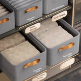 Premium Closet Organizer Box for Clothes And Pants - Layered Storage Basket for Neat Wardrobe Home Must-Have