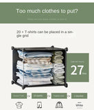 Clothes Folding Cabinets Locker Dustproof Foldable Simplicity Children Wardrobe Bedroom Furniture Organizador De Zapatos