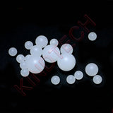 1-100pcs 10mm~50mm PP Plastic Balls High Precision Solid Round Beads 10/10.5/11.1125/12/12.7/14/14.288/15/15.875/16/18 ~ 50mm