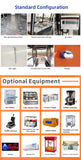 Food Trailer Mobile Fast Food Trailer Flower Shop Ice Cream Cart Juice Coffee Kiosk Fully Equipped