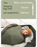 Naturehike Sleeping Bag Liner 128g Ultralight Single Stretch Envelope Soft Style For Tourism Camping Sleeping Bags Accessories