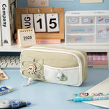 High Quality Nine Layer Pen Bag Large Capacity Multifunctional Pencil Case Dirt-proof Stationery Organizer Students