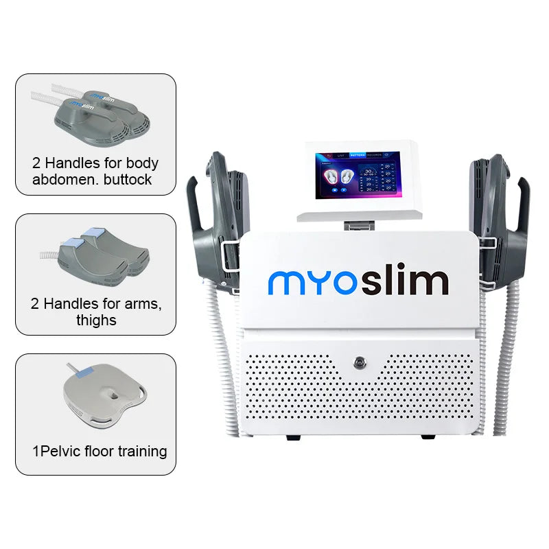 RF EMS Body Sculpting  Machine 6500W Sculpt Muscle Stimulation Abdominal Burning Fat Slimming Electromagnetic Weight Loss