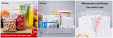 StoBag 200pcs Wholesale Cotton Paper White Packaging Bags Small Heat Sealing for Tea Coffee Powder Storage Pouches Portable