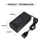 71.4V 3A 4A 2A Li-ion Charger 17S 61.2V 62.9V 3A Lithium Chargers T/PC/IEC 3Pin Connector