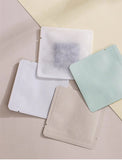 StoBag 200pcs Wholesale Cotton Paper White Packaging Bags Small Heat Sealing for Tea Coffee Powder Storage Pouches Portable