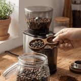 Dual-Headed Wooden Coffee Spoon Short Handle Serving Cutlery Measuring Spoon Wear-resistant Rust-proof Coffee Bean Spoon