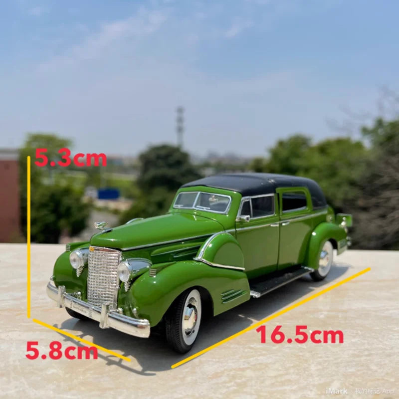 Diecast 1:32 Scale Cadi Alloy Simulation Vintage Classic Nostalgic Car Model Boy Souvenir Toy