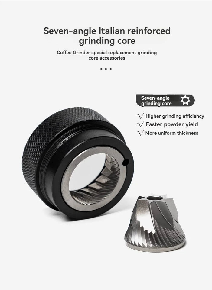Coffee Grinder Manual 7 /5 Core Bean Coffee Grinder Espresso Portable External Adjustable Household Turkish Coffee Grinder