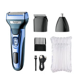 Kemei KM-1429 3 in 1 Electric Beard Shaver Professional Nose Trimmer Detachable Blade Mens Multifunctional Hair Cutting Machine