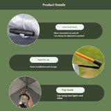 Small Silver Compact Auto-Tent - Quick 60-Second Setup Sunshade for 3-4 People, All-Weather & Portable