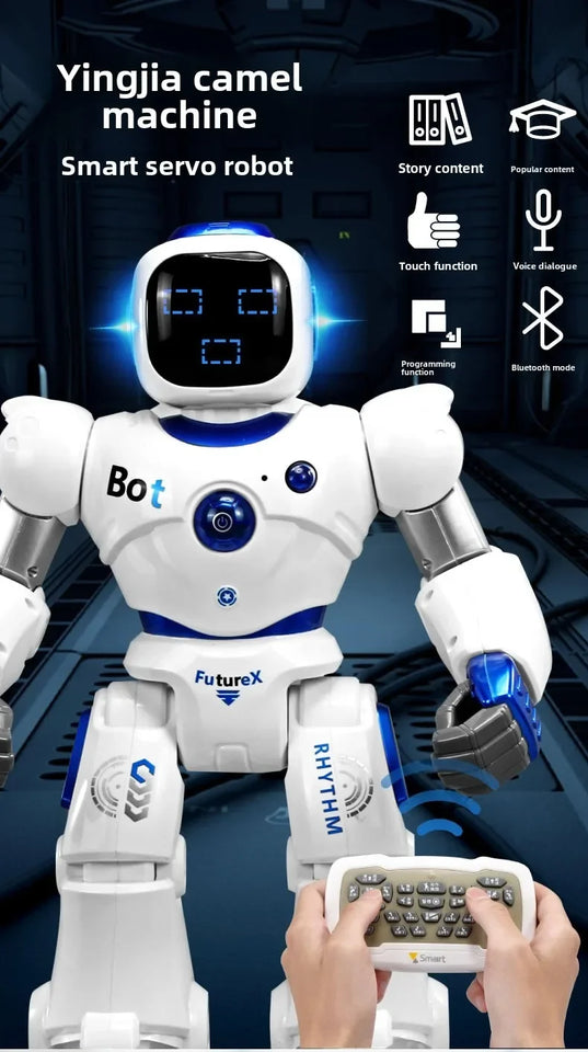 AI Coding Robot for Kids 3-6 | Voice Control & Dance Programming STEM | Educational Gift with Remote Learning Games