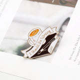 Coffee Collection Enamel Pin for Barista Vintage Rose Tea Latte Americano Brooches Coffee Machine Mini Coffee Bean Badge Jewelry