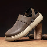 Summer Sandals Men's Outdoor Beach Anti-slip Breathable Slippers Men's Beach Comfortable Soft-soled Casual Men Shoes