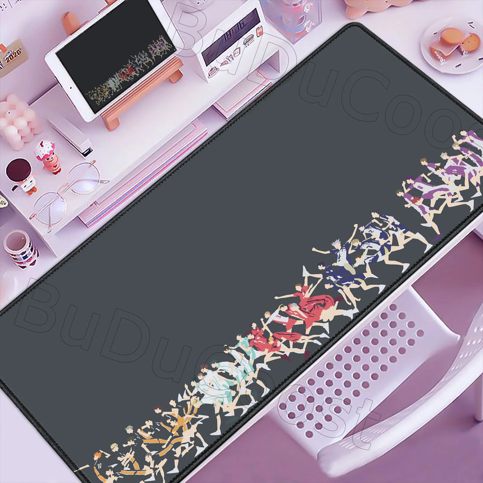 2026 New Arrival Cool Mouse Mat Anime Haikyuu Mause Pad Anime Gaming Large Cabinet Kawaii Mousepad Xxl Desk Cute Pc Carpet Mats
