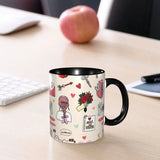 Pink Doctor Nurse Coffee Mugs DIY Customized Enfermera En Apuros Ceramic Milk Tea Mug Cup