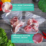 50PCS Net Pattern Vacuum Bag Food Bag Household Fresh-Keeping Bag Cooked Food Packaging Bag
