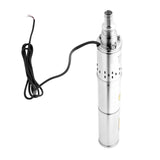 370W DC24V Deep Well Pump Stainless Steel Water Pump Large Flow Rate High Head Lift Extracting Water for Irrigation, Landscaping