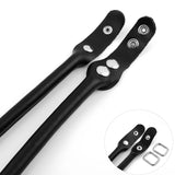 1Pair 38cm Genuine Leather Bag Straps Belts DIY Replacement Handbag Purse Handle Bag Accessories Coffee Black Bags Straps Belts