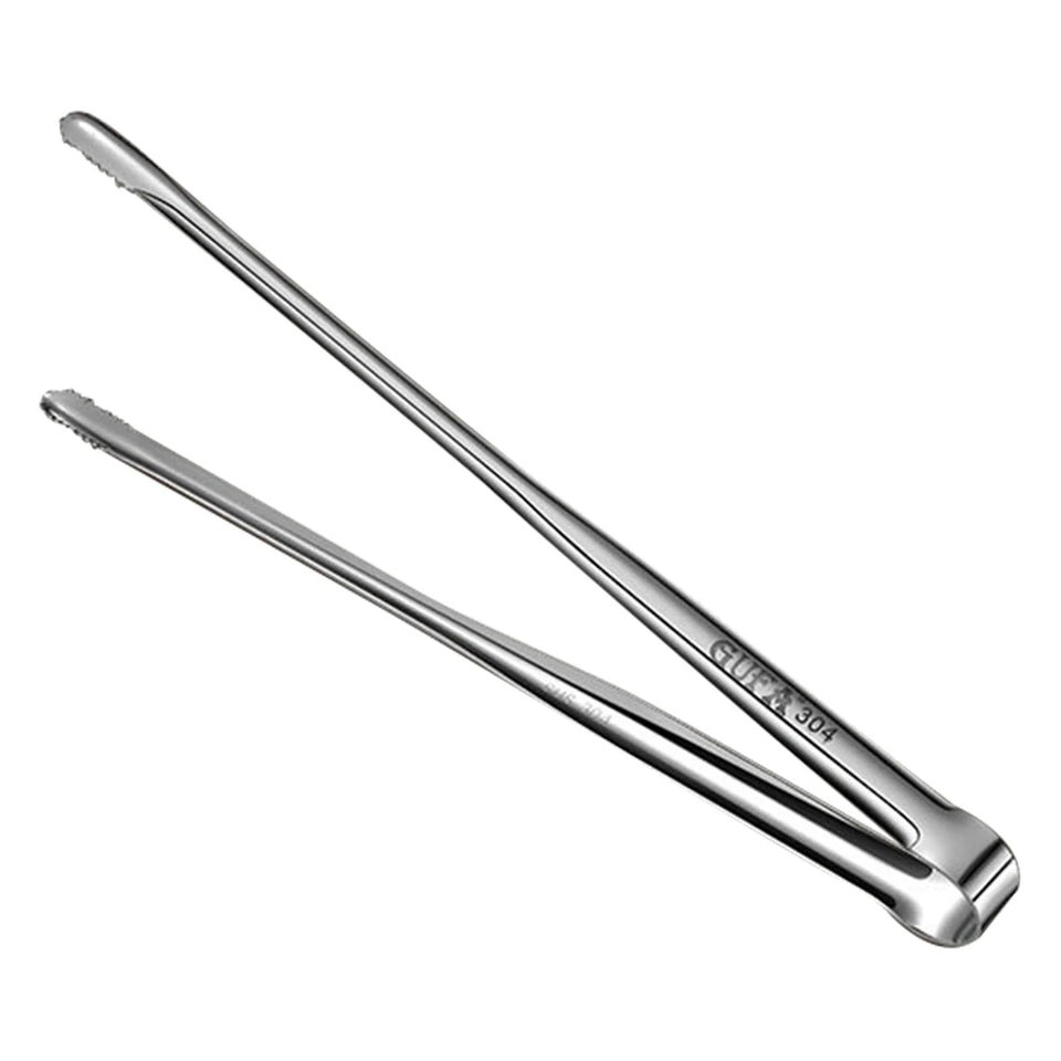 Grill Tongs Stainless Steel Food Tongs Metal Kitchen Tweezers Cooking Utensils for Salad Fish Steak Barbecue Buffet