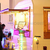 Popular Mobile Food Trailer Street Breakfast Snack Ice Cream Shop Fried Skewers Barbecue Food Kiosk Food Trailers for Sale