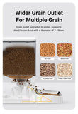 ROJECO 2In1 Automatic Pet Feeder Gravity Water Fountain 8.5L Button Version Auto Cat Kibble Dispenser with Water Refill Drinker