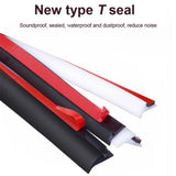 Rubber Car Seals Edge Sealing Strips Auto Roof Windshield Sealant Protector Window Seal Strip Weatherstrip 2 Meters