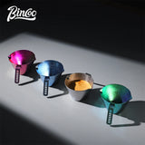 Bincoo Premium Titanium Coffee Cup 90ml for Espresso Extraction and Milk Measurement Durable Pure Titanium Construction Perfect