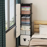 Clothes Folding Cabinets Locker Dustproof Foldable Simplicity Children Wardrobe Bedroom Furniture Organizador De Zapatos