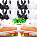 5pairs Crease Protector Shoe Head Stretcher Sneaker Anti Crease Wrinkled Fold Shoe Support Toe Sport Crease Protector Dropship