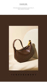 100% genuine leather women's bag designer creates luxury shoulder bag, fashionable new crossbody bag, commuting handbag