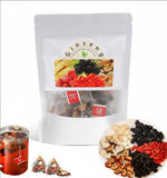 Ginseng Herbal Tea with Red Date Wolfberry Mulberry Natural Organic Herbal Blend Daily Wellness Drink 20 Tea Bags