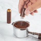 51/53/58mm Espresso Tamper Set 3pcs WDT Tool Espresso Dosing Funnel Puck Screen Coffee Stirrer Distribution Tool Coffeware Sets