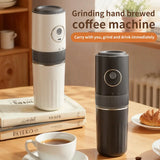 3-in-1 Capsule Coffee Maker Portable Espresso Coffee Machine for Car & Home Camping Coffee Maker Type-c Rechargeable Automatic