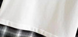 Top White Sports Suits Alphabet Pants Sets Sweatshirt Men's Clothing Plaid T Shirt Man Original Sweatpants Tracksuit Brands Xl
