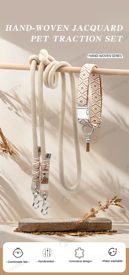 Bohemian Ethnic Style Pet Collars For Small Medium And Large Dogs Multi-colors Choose Adjustable Luxurious Trend New Arrivals