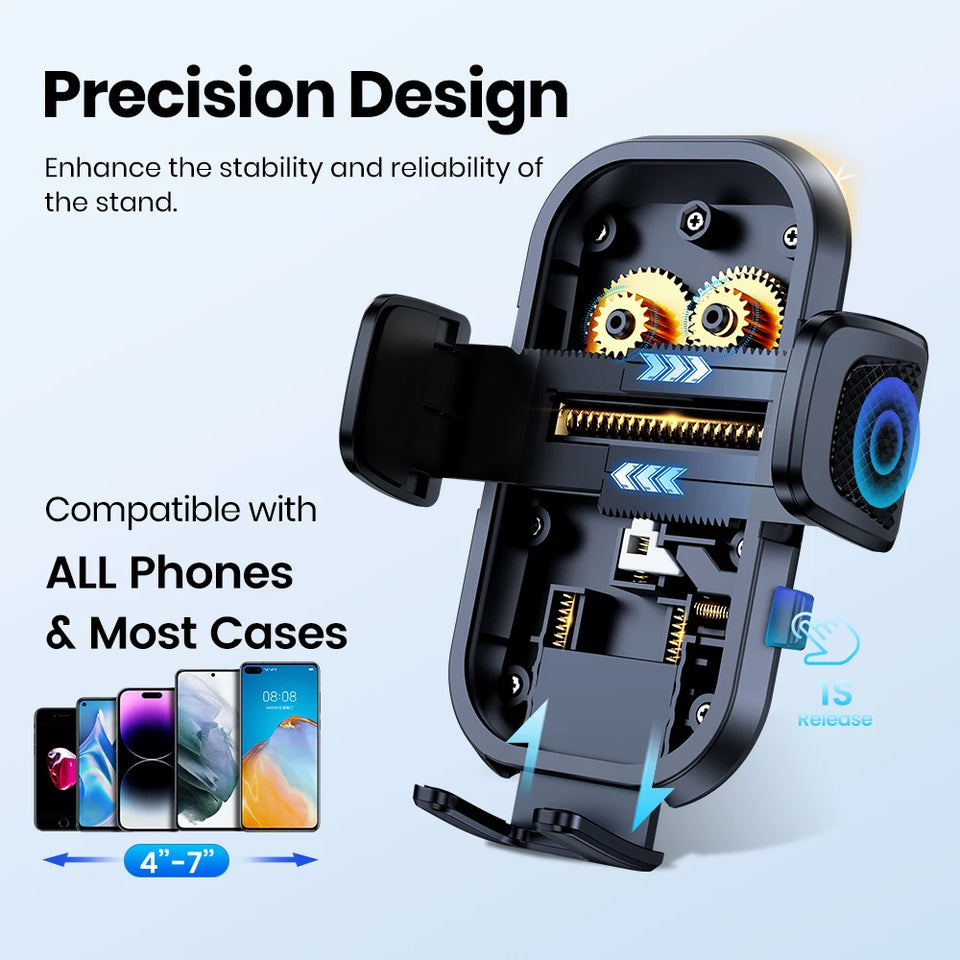 TOPK Car Phone Holder Air Vent Mount Universal Auto Gravity Mount Cell Phone Stand For All Smartphones