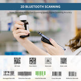 NETUM E800 Bluetooth 2D Barcode Scanner Pocket Wireless QR Reader Data Matrix PDF417 IOS Android Windows