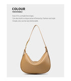 100% genuine leather women's bag designer creates luxury shoulder bag, fashionable new crossbody bag, commuting handbag