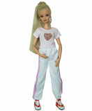 Doll Sportswear Commuting Attire For Babi Doll Clothes Accessories 30 CM Doll Dress,Blyth,Birthday Christmas Gifts