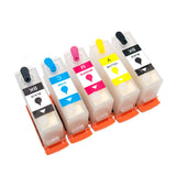 Japan IB06 IB06KA IB06CA IB06MA IB06YA 5Colors Refillable Ink Cartridge With Chip For Epson PX-S5010 PX S5010 Printers